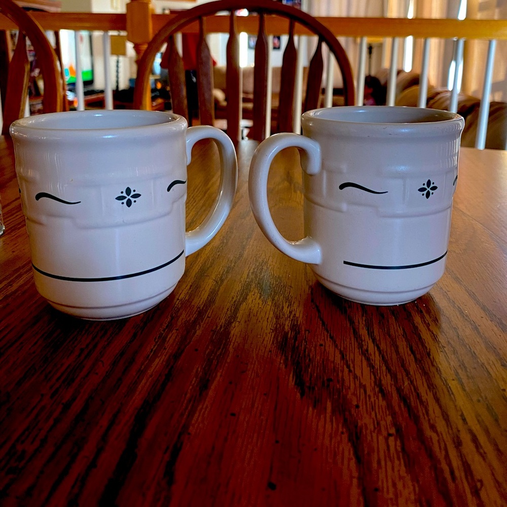 Longaberger Coffee / Tea Mugs